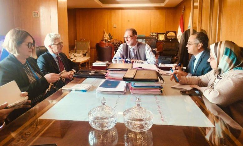 رئيس الهيئة القومية لسلامة الغذاء يستعرض مع ممثلي وفد المفوضية الأوروبية بالقاهرة سبل تعزيز التعاون المشترك 1 474579744 1125926496244436 1742804452704063210 n جريدة مؤسسة ايجي تايمز
