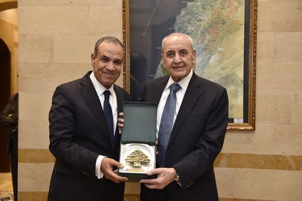 وزير الخارجية والهجرة يلتقي مع رئيس مجلس النواب اللبناني 1 475765883 1134529055384180 4208571589533497555 n جريدة مؤسسة ايجي تايمز