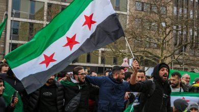 AA 20241214 36485493 36485491 SYRIANS TAKE TO THE STREETS CELEBRATE IN HANOVER 1 scaled 1 جريدة مؤسسة ايجي تايمز