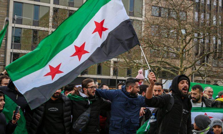 AA 20241214 36485493 36485491 SYRIANS TAKE TO THE STREETS CELEBRATE IN HANOVER 1 scaled 1 جريدة مؤسسة ايجي تايمز