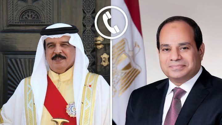 الرئيس السيسي يجري اتصالاً هاتفيًا بالملك حمد بن عيسى آل خليفة ملك البحرين 1 476231612 4350606275166323 2982906443718966280 n جريدة مؤسسة ايجي تايمز