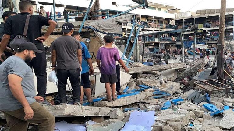 سقوط 8 شهداء جراء قصف الاحتلال خيمة تؤوي نازحين بمنطقة مواصي 1 19 2024 638669648641561461 156 جريدة مؤسسة ايجي تايمز