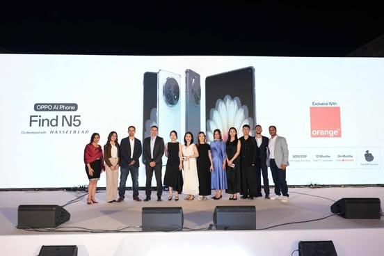 اوبو "OPPO" تُطلق Find N5 القابل للطي لأول مرة في مصر وتحدد معايير جديدة لمستقبل الهواتف الذكية 1 494814449 1039900981651174 2547195504054369627 n جريدة مؤسسة ايجي تايمز