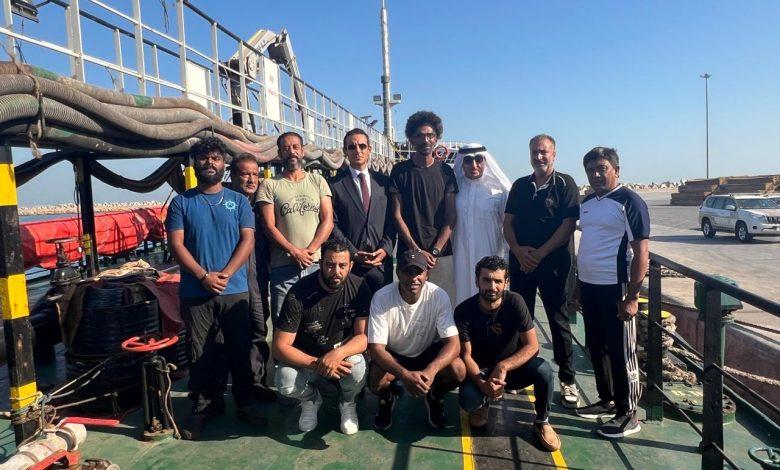 وزارة الخارجية والهجرة تستمر في متابعة حالة البحارة المصريين بالإمارات 1 495262560 1223510256486059 2638668575284236683 n جريدة مؤسسة ايجي تايمز