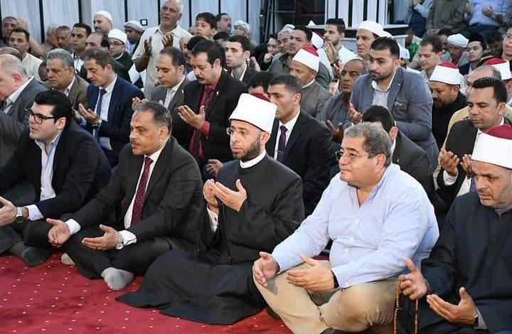 وزير الأوقاف ومحافظ الشرقية يشهدان صلاة الجمعة بمسجد الإمام الشيخ عبد الحليم محمود بقرية السلام التابعة لمركز بلبيس بمحافظة الشرقية 1 495386625 24053366410936895 6232917341507247188 n جريدة مؤسسة ايجي تايمز