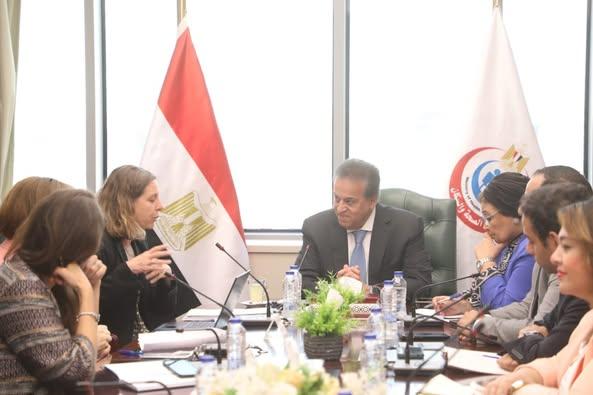 وزير الصحة يلتقي وفد "الوكالة الفرنسية للتنمية" لبحث دعم التعاون في مشروعات الرعاية الصحية 1 495436969 1221603656676719 7968648767070753031 n جريدة مؤسسة ايجي تايمز