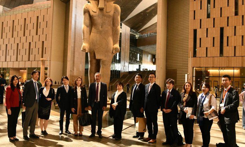 بالصور.. المتحف المصري الكبير يستقبل فخامة رئيس جمهورية جزر القمر ووزيرة التعليم والثقافة اليابانية 1 495438920 1224157646421320 4707385233856157558 n جريدة مؤسسة ايجي تايمز