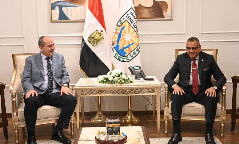 محافظ جنوب سيناء يبحث مع وفد وزارة الشباب والرياضة مشروع إنشاء مركز تدريب المرتفعات بسانت كاترين 1 496770584 1897930141006580 6089844973753792584 n جريدة مؤسسة ايجي تايمز