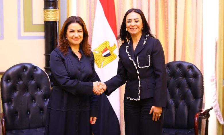 وزيرة التضامن الاجتماعي تلتقي وزيرة الشؤون الاجتماعية بالجمهورية اللبنانية 1 497522475 1225130176324067 6718981888482662717 n جريدة مؤسسة ايجي تايمز