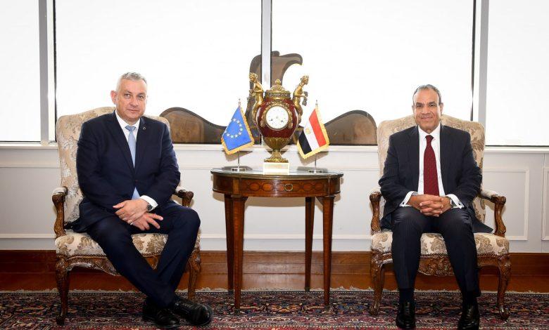 وزير الخارجية والهجرة يستقبل المفوض الأوروبي للشراكات الدولية 1 499404744 1230880625749022 939950574806899249 n جريدة مؤسسة ايجي تايمز