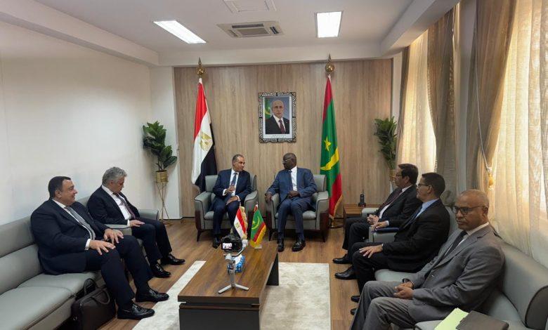 وزير الخارجية والهجرة يستهل زيارته إلى نواكشوط بلقاء نظيره الموريتاني 1 500119157 1238732248297193 7549256811250791084 n جريدة مؤسسة ايجي تايمز