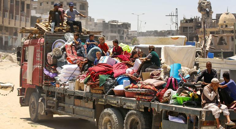 مصادر أممية: أوامر الإخلاء في غزة أدت إلى نزوح أكثر من 420 ألف شخص 1 جريدة مؤسسة ايجي تايمز