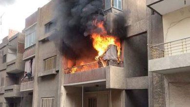 حريق شقة سكنية جريدة مؤسسة ايجي تايمز