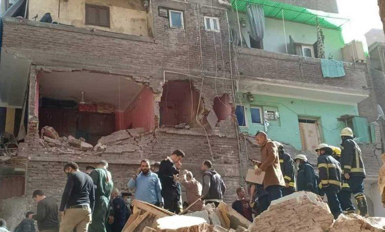 انتشال 13 ناجيا في حادث انهيار عقاري حدائق القبة وحالتا وفاة حتى الآن 1 1391316 0 جريدة مؤسسة ايجي تايمز