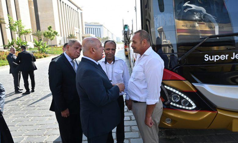 بالصور.. وزير الصناعة والنقل يتفقد عدد 20 حافلة مرسيدس جديدة تم إنتاجها محليًا بالشركة المصرية لصناعة وسائل النقل MCV المصرية 1 502563875 1259201072916977 8591233256260155058 n جريدة مؤسسة ايجي تايمز