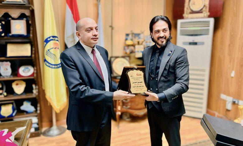 الدكتور محمد نبيل يهني الدكتور منصور حسن رئيس جامعة بني سويف بمناسبة عيد ميلاده 1 503572101 4011713135811451 7976550226459070210 n جريدة مؤسسة ايجي تايمز