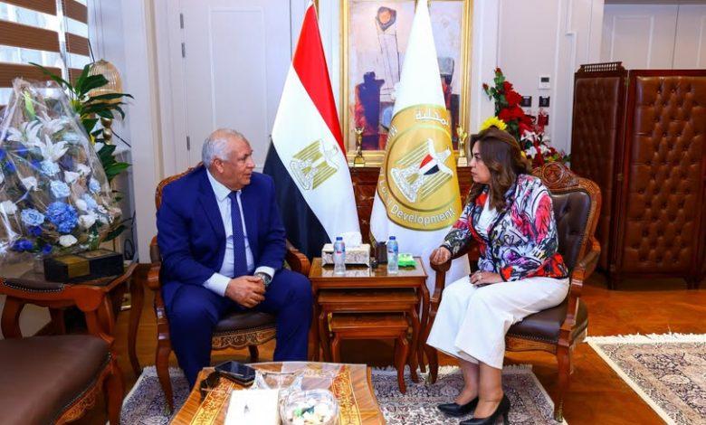 وزيرة التنمية المحلية تتابع مع محافظ الوادي الجديد الموقف التنفيذي للمشروعات التنموية والخدمية 1 505803846 1251280290375722 3683062419621006535 n جريدة مؤسسة ايجي تايمز