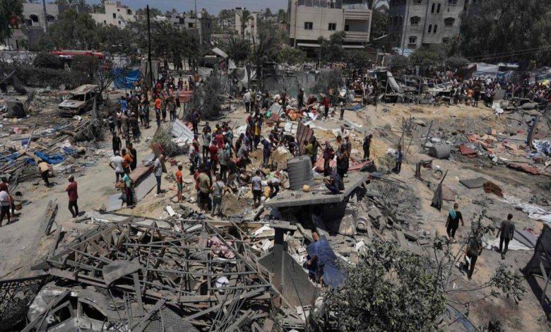 ارتقاء 42 شهيدا في غارات الاحتلال على قطاع غزة منذ فجر اليوم 1 qna gaza mwasi0170702024 جريدة مؤسسة ايجي تايمز