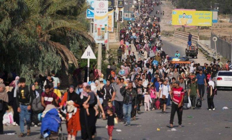 نيويورك تايمز: خطط تهجير الفلسطينيين لجنوب غزة تُهدد بعرقلة مفاوضات الهدنة 1 2468934 جريدة مؤسسة ايجي تايمز