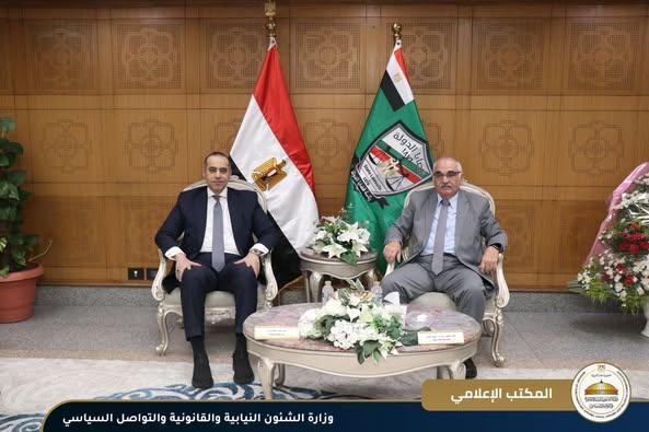 وزير الشئون النيابية والقانونية يلتقي رئيس هيئة قضايا الدولة 1 518256553 1283021293868288 16460186750428709 n جريدة مؤسسة ايجي تايمز