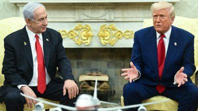 AFP 20250407 39FW2TE v1 HighRes UsIsraelPoliticsDiplomacyTrumpNetanyahu جريدة مؤسسة ايجي تايمز
