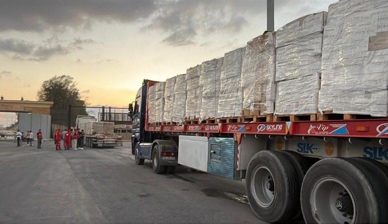 استئناف دخول المساعدات الإنسانية إلى الفلسطينيين بقطاع غزة 1 19 2025 638912041289745244 974 جريدة مؤسسة ايجي تايمز
