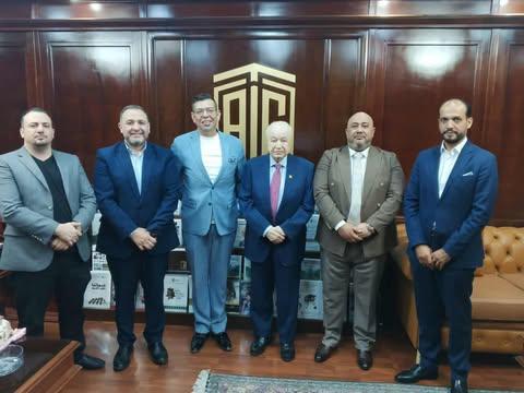 رئيس مجلس أمناء الشبكة العربية للإبداع والابتكار الدكتور طلال أبو غزالة يستقبل وفد الشبكة في عمّان 1 526334770 1090889425796796 8079882332251500077 n جريدة مؤسسة ايجي تايمز