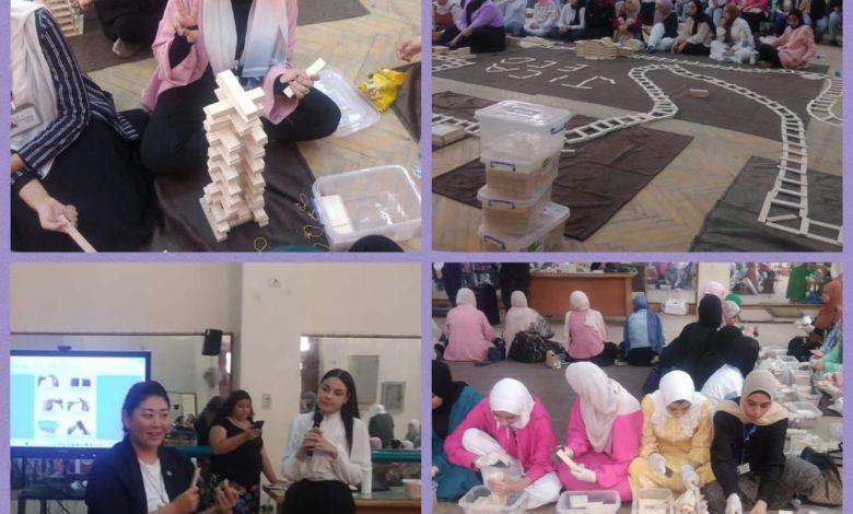 التربية للطفولة المبكرة بجامعة القاهرة تنظم ورشة عمل لطلاب برنامج معلمي الحضانة 1 542751495 4160436134274916 7924669142850134988 n جريدة مؤسسة ايجي تايمز