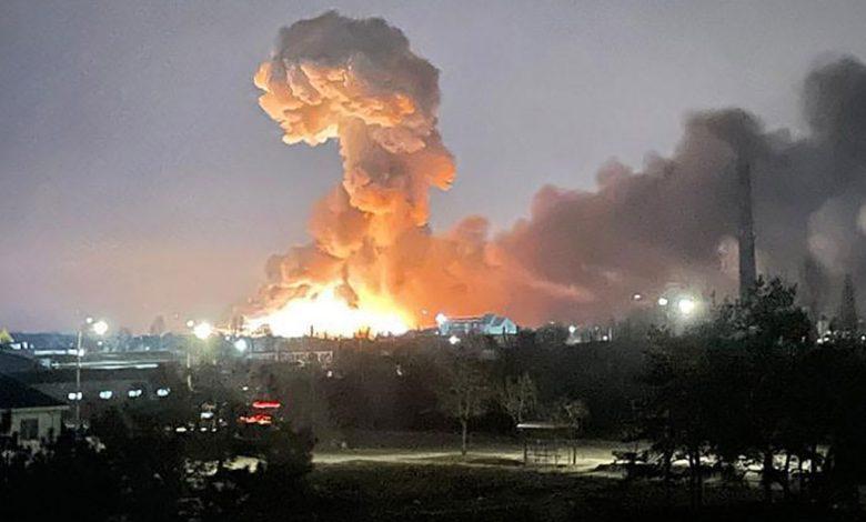 انفجار قوي يهز العاصمة الأوكرانية كييف جراء قصف صاروخي شنته روسيا 1 205703 جريدة مؤسسة ايجي تايمز