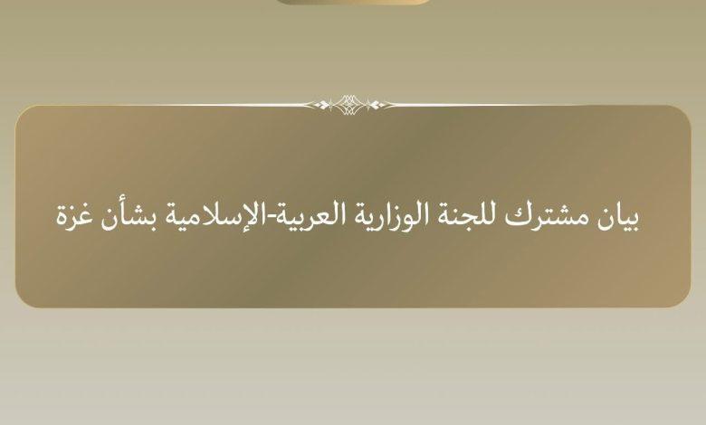 بيان مشترك صادر عن وزراء خارجية اللجنة العربية الإسلامية بشأن غزة 1 542010997 1103414074733169 3010254867142603594 n جريدة مؤسسة ايجي تايمز
