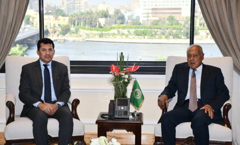 بالصور.. وزير الشباب والرياضة المصري يلتقي الأمين العام لجامعة الدول العربية 1 545352929 1333859422117808 6691612455254536360 n جريدة مؤسسة ايجي تايمز
