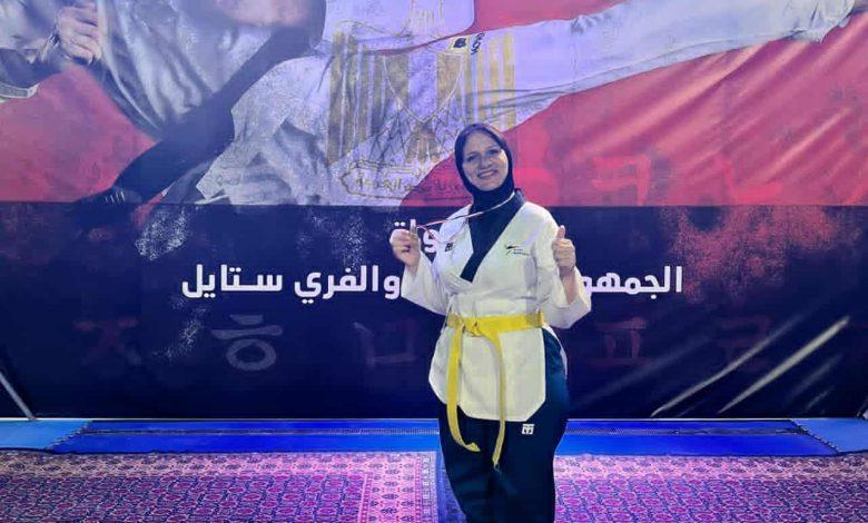 شيرين عصام تحصد الذهب في بطولة الجمهورية للتايكوندو البومزا 1 download 37 جريدة مؤسسة ايجي تايمز