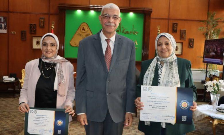 إعتماد المركز الدولي لتنمية قدرات أعضاء هيئة التدريس بجامعة المنوفية كمركز تدريب معتمد 1 552825106 1287861543029341 7741103947699715286 n جريدة مؤسسة ايجي تايمز
