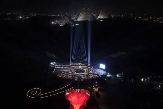 Egypt Dazzles the World: GRAMMY House Giza Launches at the Pyramids 3 566526660 794135593417735 8509300199261836568 n جريدة مؤسسة ايجي تايمز