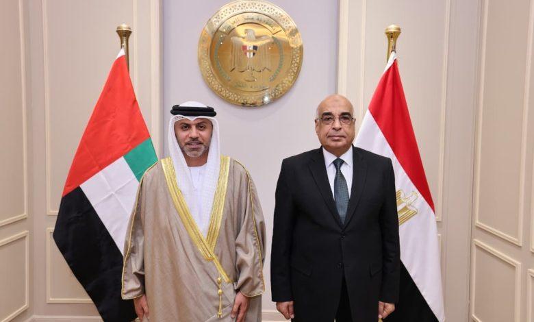 وزير العدل يستقبل سفير دولة الإمارات العربية المتحدة بالقاهرة 1 568019056 1375308894639527 7115347798523385164 n جريدة مؤسسة ايجي تايمز