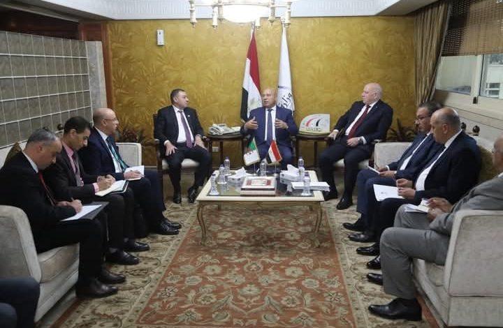 الفريق مهندس كامل الوزير يبحث مع وزيري الصناعة والداخلية والنقل الجزائريين تدعيم التعاون بين البلدين في الصناعة والنقل 1 000 324736C 1 جريدة مؤسسة ايجي تايمز