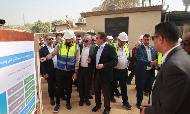 وزير الصحة يتفقد مشروع مبنى الطب الرياضي بالمعهد القومي للجهاز الحركي 1 2 1 جريدة مؤسسة ايجي تايمز