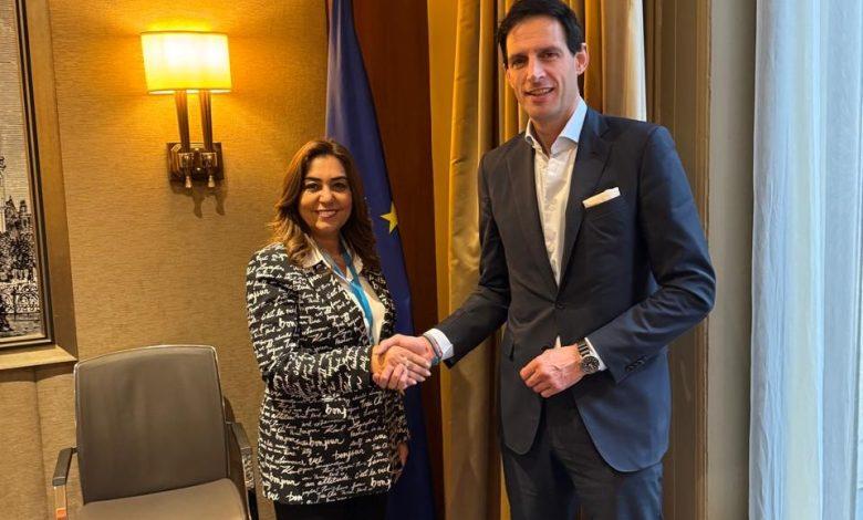 عوض تلتقي المفوض الأوروبي لشؤون المناخ لبحث عدد من الموضوعات البيئية الهامة 1 573865460 1388032816700468 8802430471978428288 n جريدة مؤسسة ايجي تايمز