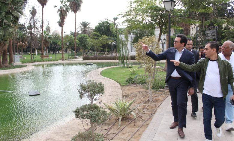 بالصور.. وزير الثقافة يتفقد مشروع إعادة إحياء حديقة الأزبكية التراثية 1 576773453 1390177896485960 6285357324920474149 n جريدة مؤسسة ايجي تايمز