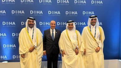 وزير الخارجية يلتقي وزراء المالية والتجارة والصناعة والمواصلات في دولة قطر 8 197 4 جريدة مؤسسة ايجي تايمز