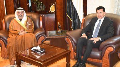 وزير الشباب والرياضة يستقبل السفير الإماراتي لبحث تعزيز التعاون المشترك 6 19 2023 638316089647803323 780 2 جريدة مؤسسة ايجي تايمز