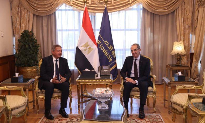 وزير الاتصالات وتكنولوجيا المعلومات يلتقي رئيس الأعلى للإعلام 1 595339037 1419969203506829 8494320115879118027 n جريدة مؤسسة ايجي تايمز