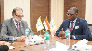 رئيس هيئة سلامة الغذاء يستقبل مدير الوكالة الموريتانية على هامش منتدى أفراف 7 597496326 1423436319826784 3838660121068348078 n جريدة مؤسسة ايجي تايمز