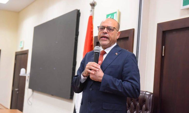 وزير العمل يشهد حلف اليمين القانونية لعدد 45 من العاملين الذين جرى تغيير مسارهم الوظيفي إلى وظيفة مفتشي عمل 1 597601927 2076187473180845 1740117673423000363 n جريدة مؤسسة ايجي تايمز