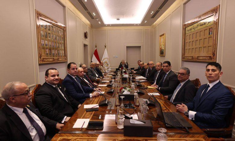 وزير العدل يستقبل رئيس وأعضاء اللجنة التشريعية بمجلس الشيوخ 1 648419392 1500717322098683 1132523213163960130 n جريدة مؤسسة ايجي تايمز