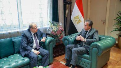 وزير الصحة يبحث مع رئيس هيئة الدواء توافر الأدوية والمستلزمات وملفات التتبع والتوطين 8 653220991 1506239648213117 2201456039967120089 n جريدة مؤسسة ايجي تايمز